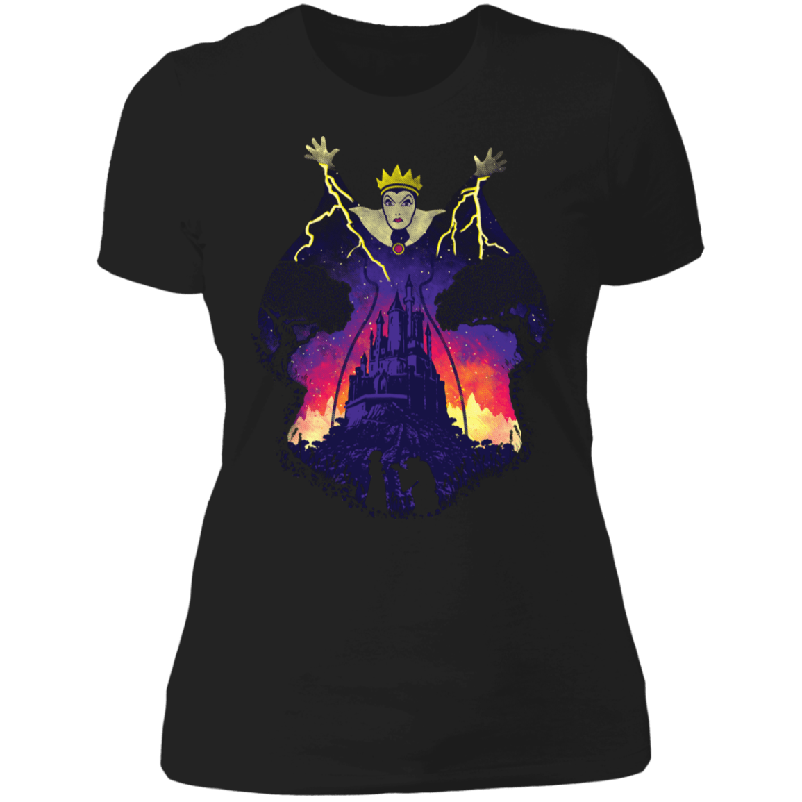 T-Shirts Black / X-Small The Evil Queen Women's Premium T-Shirt