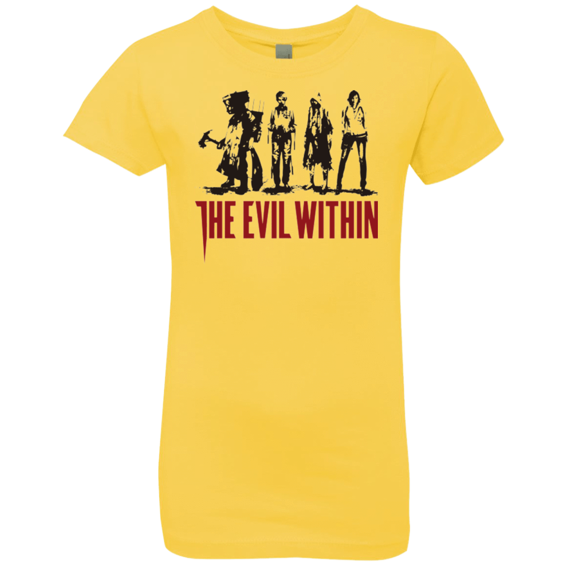 T-Shirts Vibrant Yellow / YXS The Evil Within Girls Premium T-Shirt