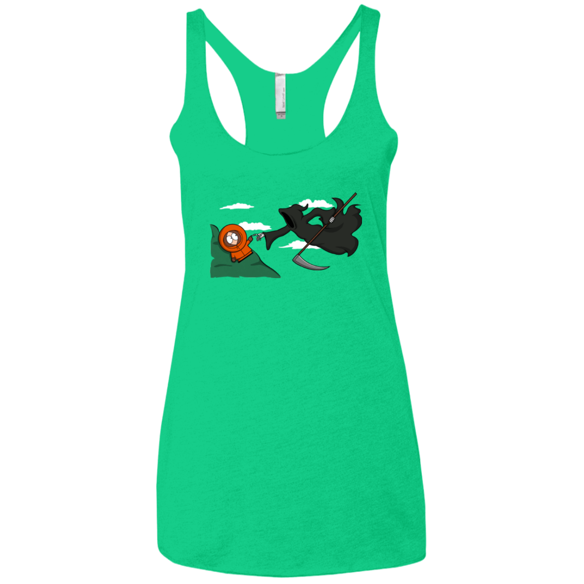 The Extinction Women's Triblend Racerback Tank