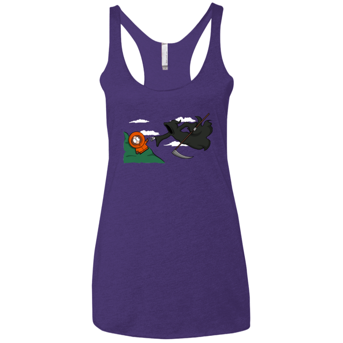 T-Shirts Purple Rush / X-Small The Extinction Women's Triblend Racerback Tank