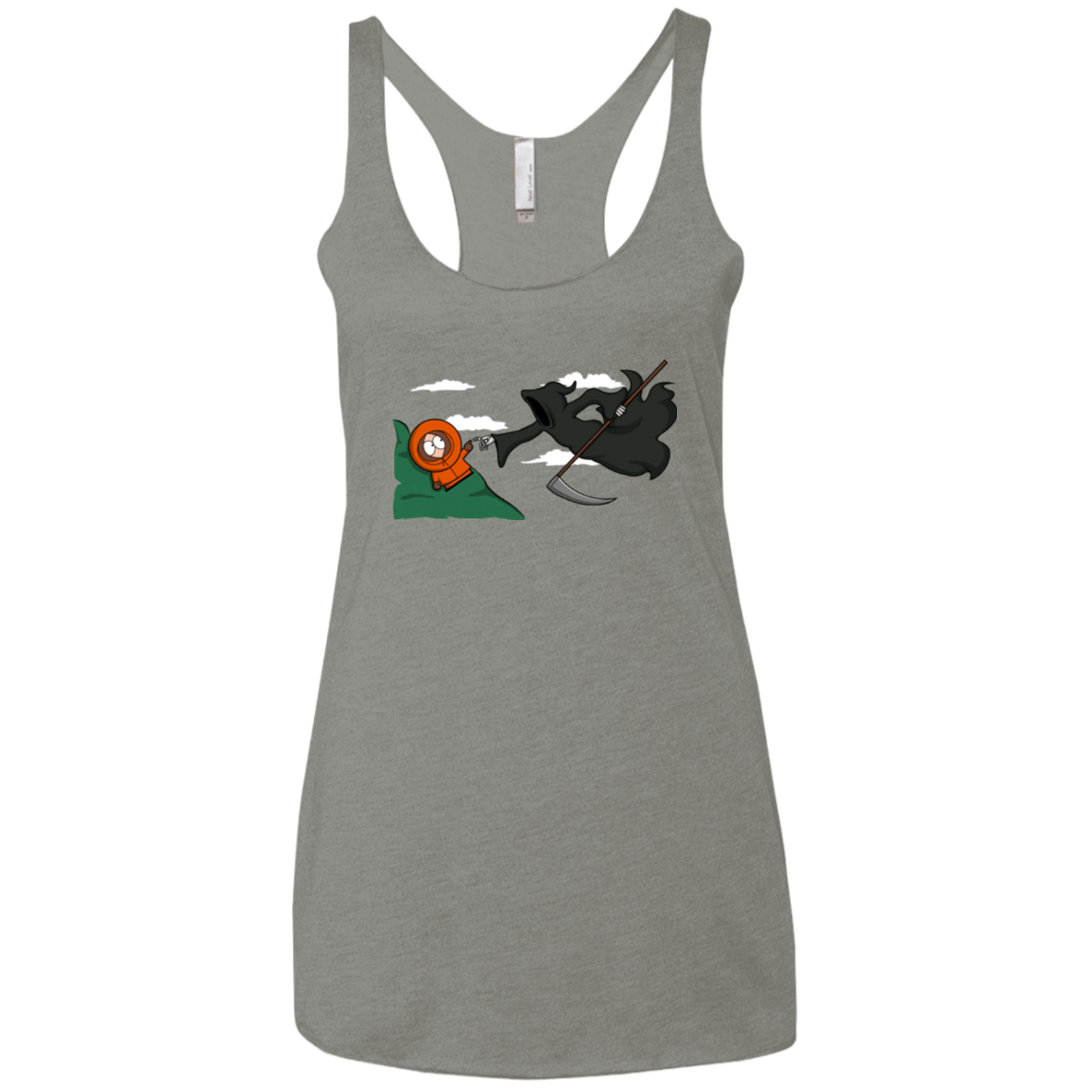 The Extinction Women's Triblend Racerback Tank