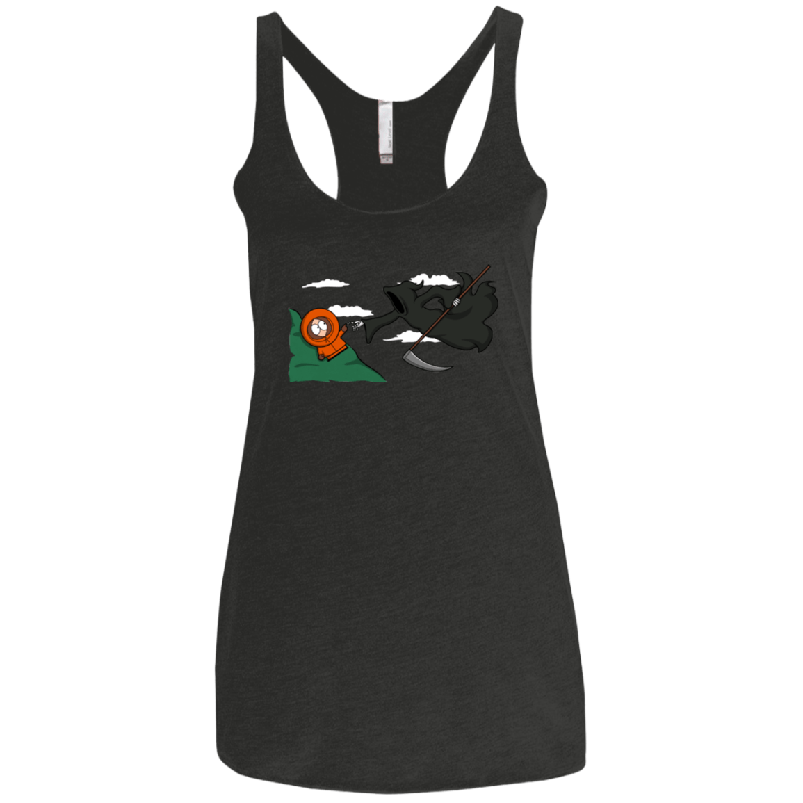 The Extinction Women's Triblend Racerback Tank