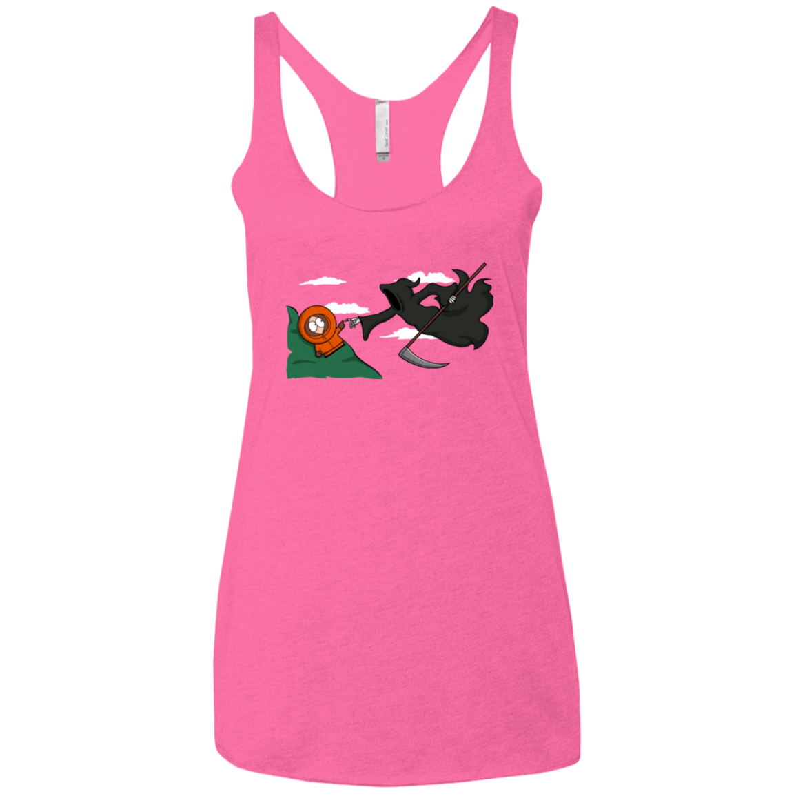 The Extinction Women's Triblend Racerback Tank