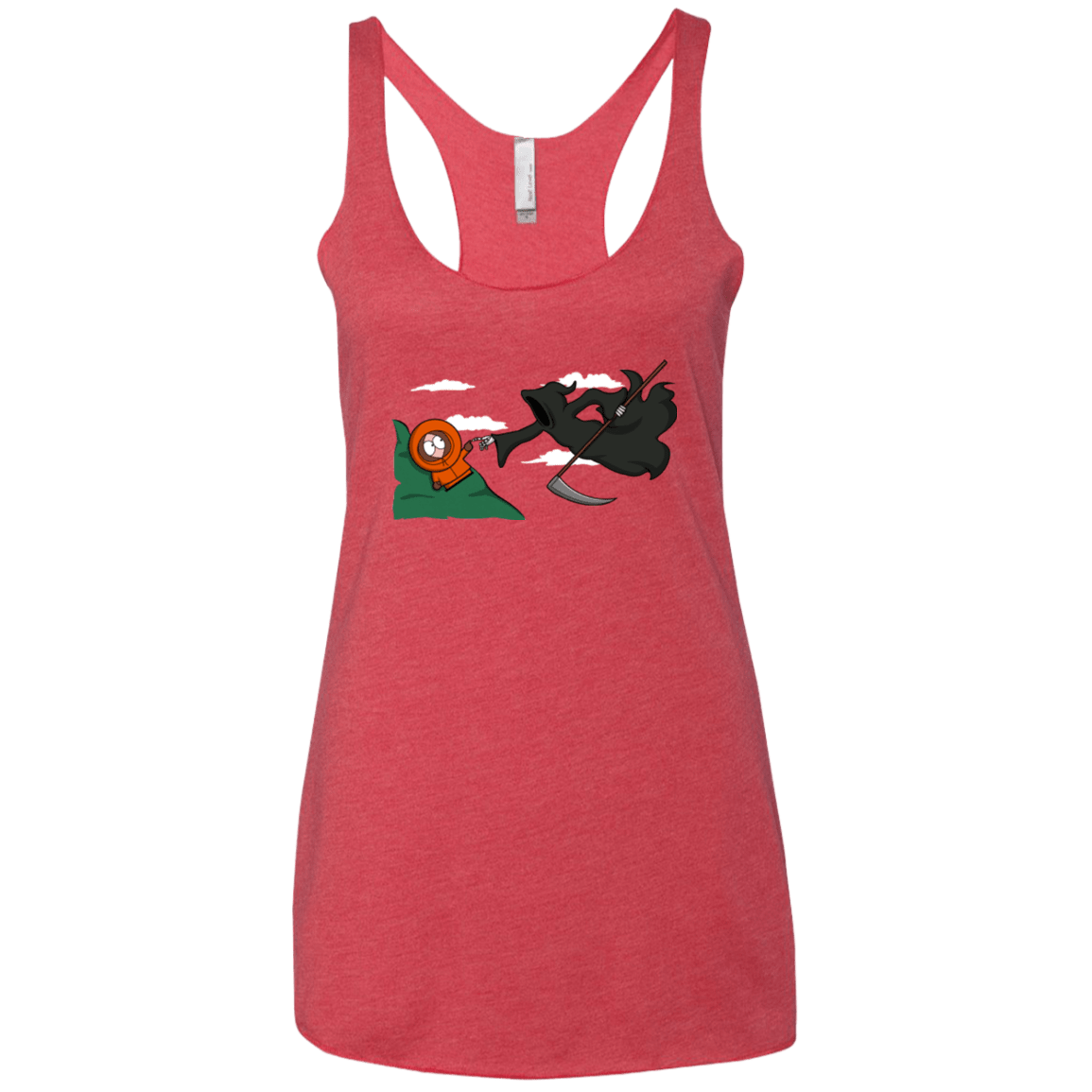 The Extinction Women's Triblend Racerback Tank