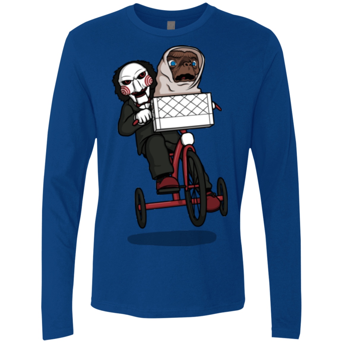 T-Shirts Royal / Small The Extra Terrifying Men's Premium Long Sleeve