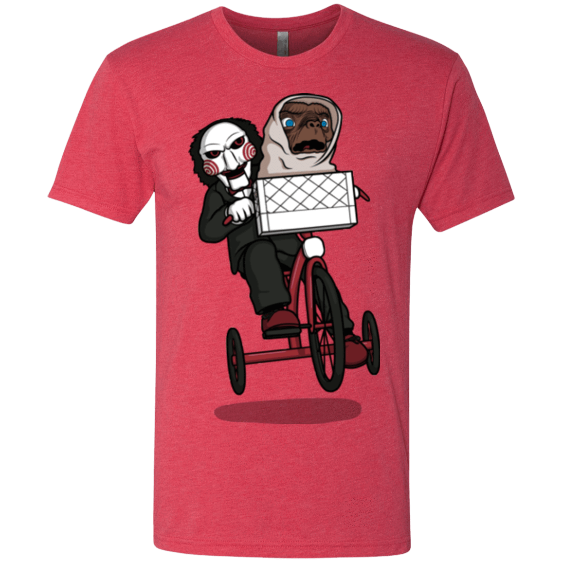 T-Shirts Vintage Red / Small The Extra Terrifying Men's Triblend T-Shirt