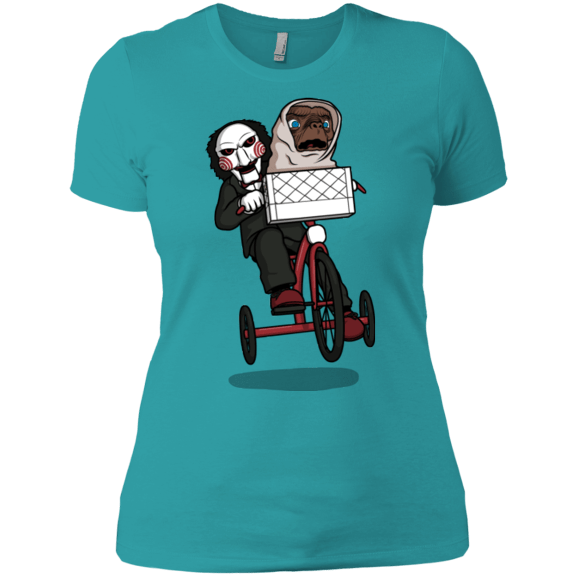 T-Shirts Tahiti Blue / X-Small The Extra Terrifying Women's Premium T-Shirt