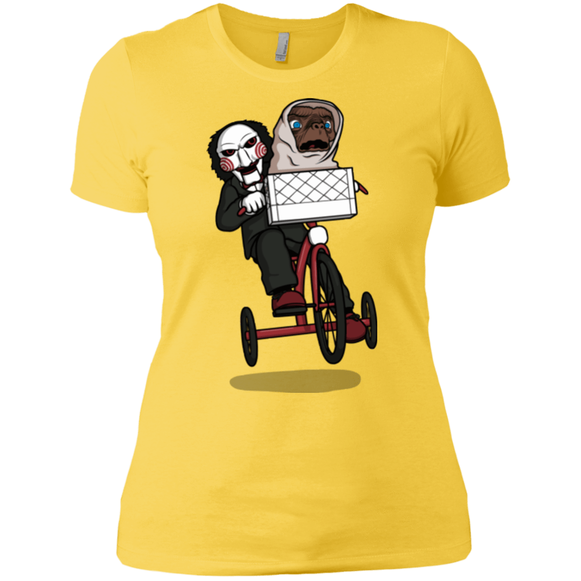 T-Shirts Vibrant Yellow / X-Small The Extra Terrifying Women's Premium T-Shirt
