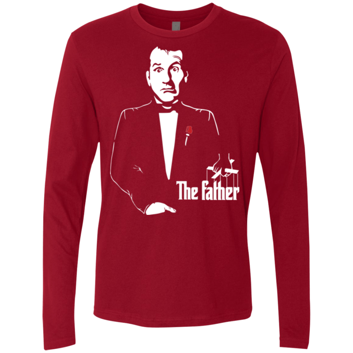 T-Shirts Cardinal / Small The Father Men's Premium Long Sleeve