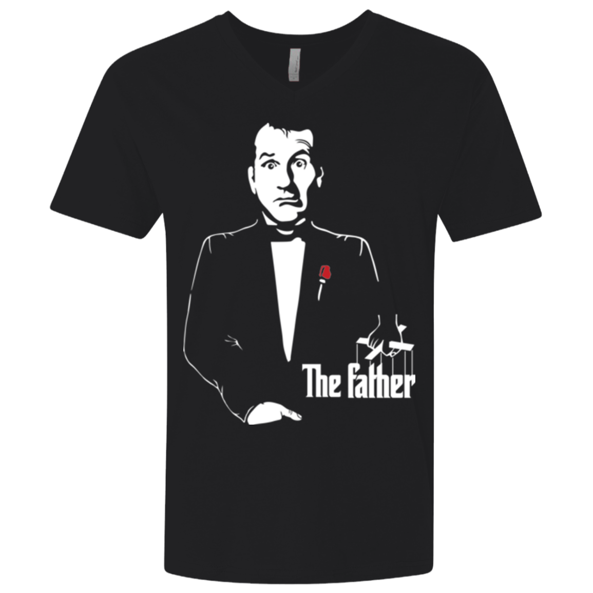 T-Shirts Black / X-Small The Father Men's Premium V-Neck