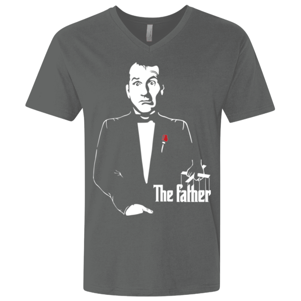 T-Shirts Heavy Metal / X-Small The Father Men's Premium V-Neck