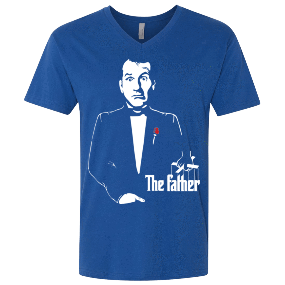 T-Shirts Royal / X-Small The Father Men's Premium V-Neck