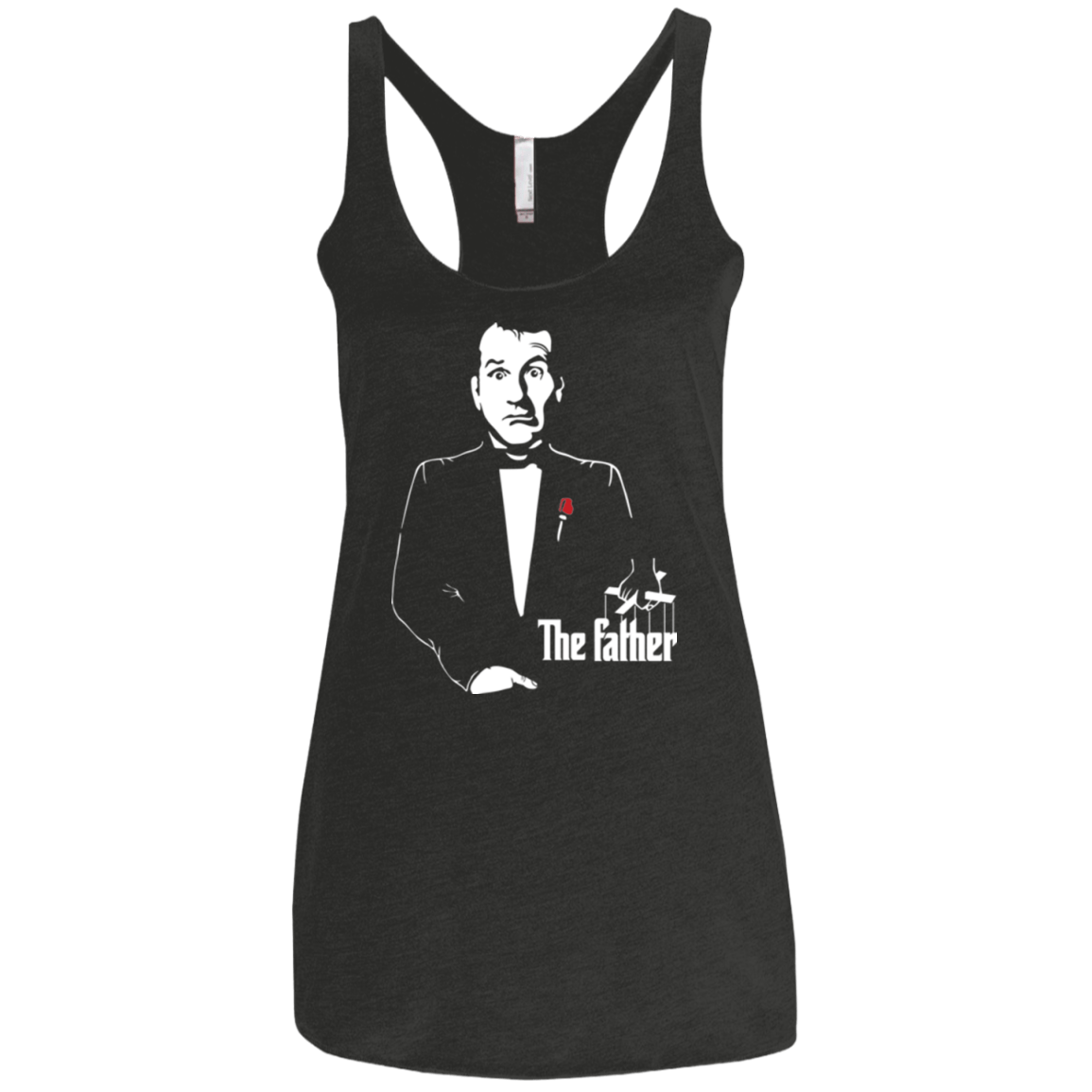 T-Shirts Vintage Black / X-Small The Father Women's Triblend Racerback Tank