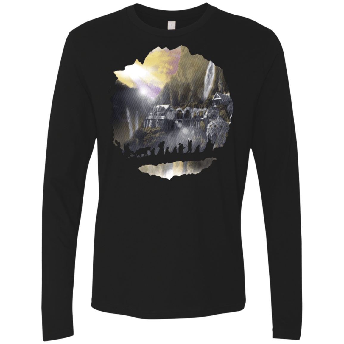 T-Shirts Black / Small The Fellowship Men's Premium Long Sleeve