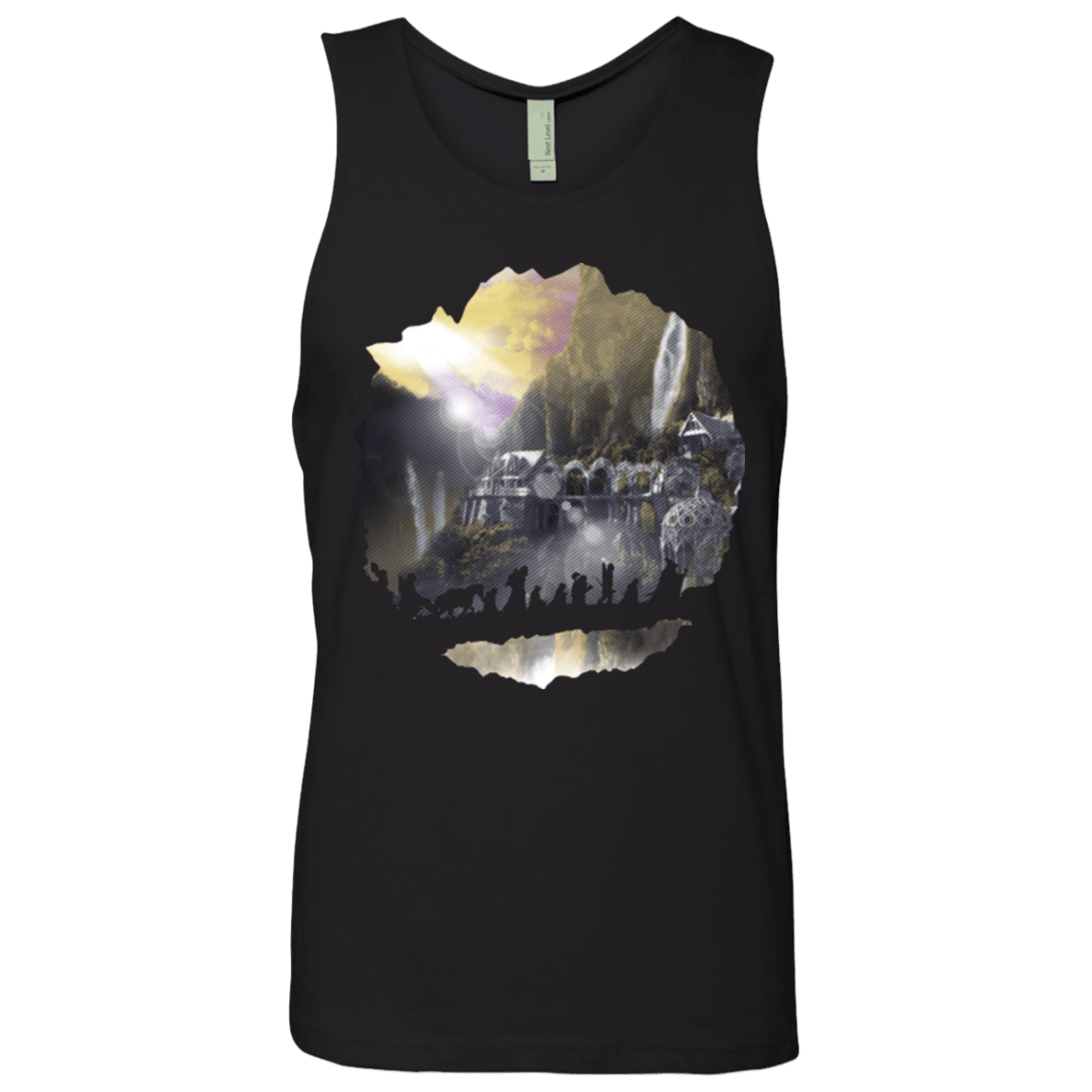 T-Shirts Black / Small The Fellowship Men's Premium Tank Top