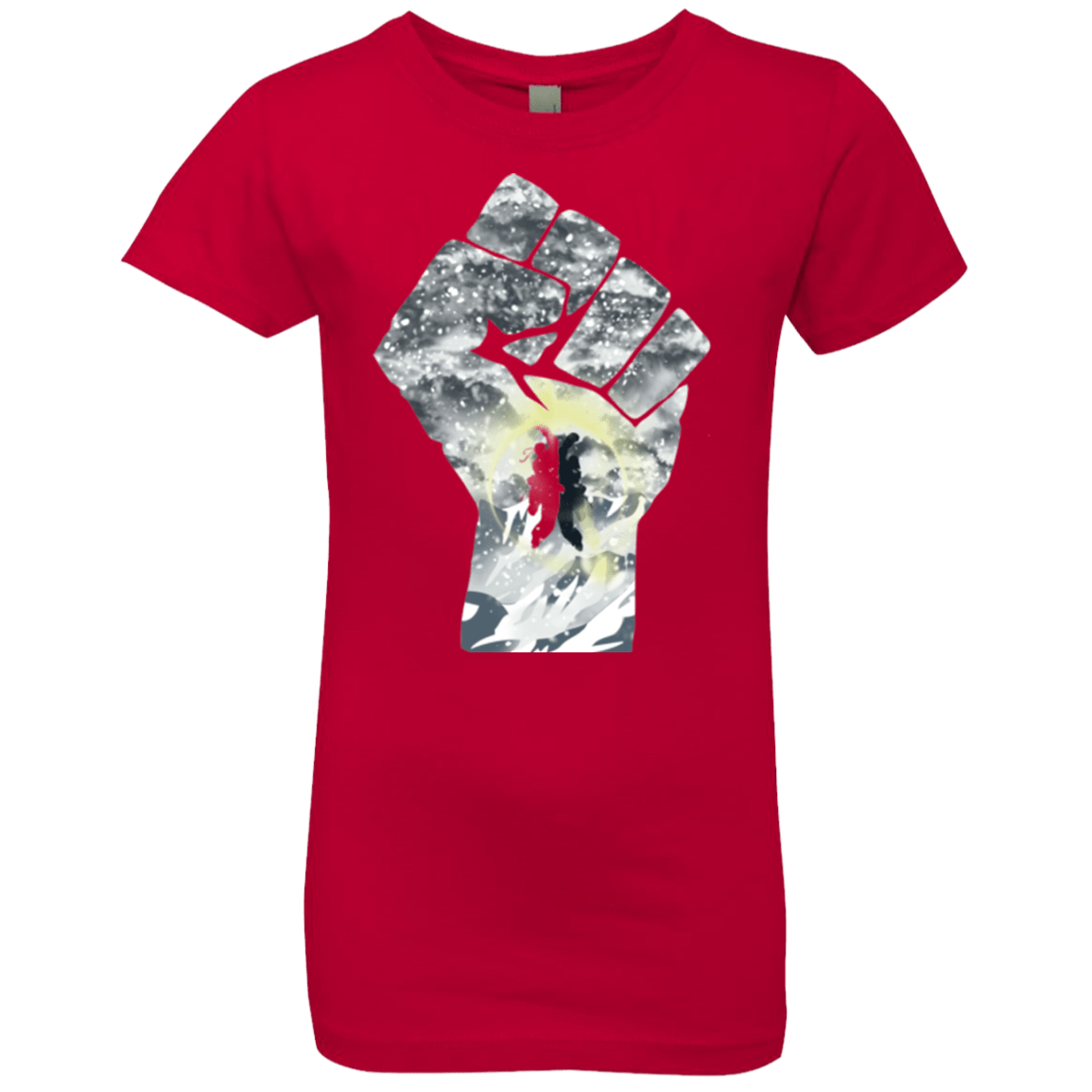T-Shirts Red / YXS The Fighters Girls Premium T-Shirt