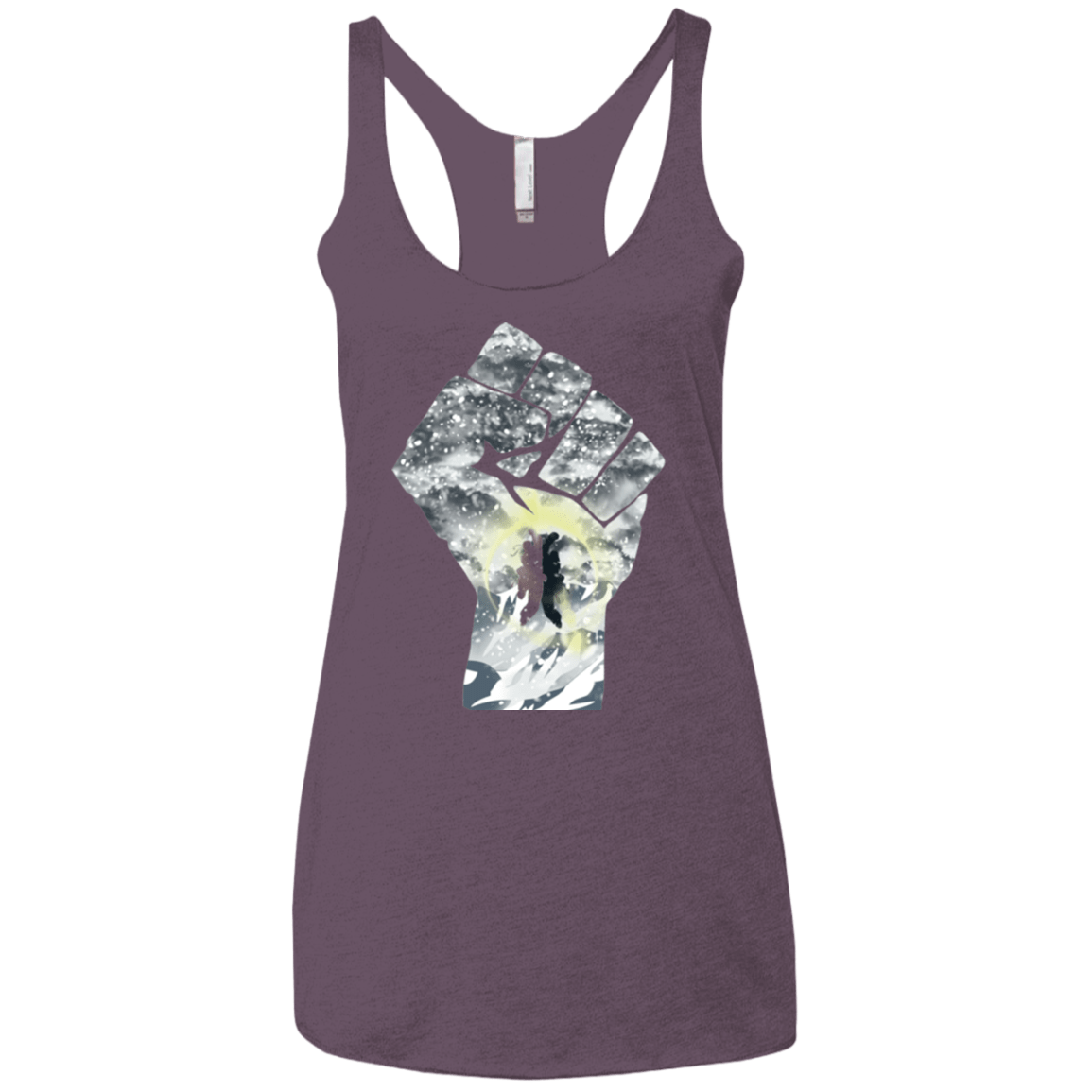 T-Shirts Vintage Purple / X-Small The Fighters Women's Triblend Racerback Tank