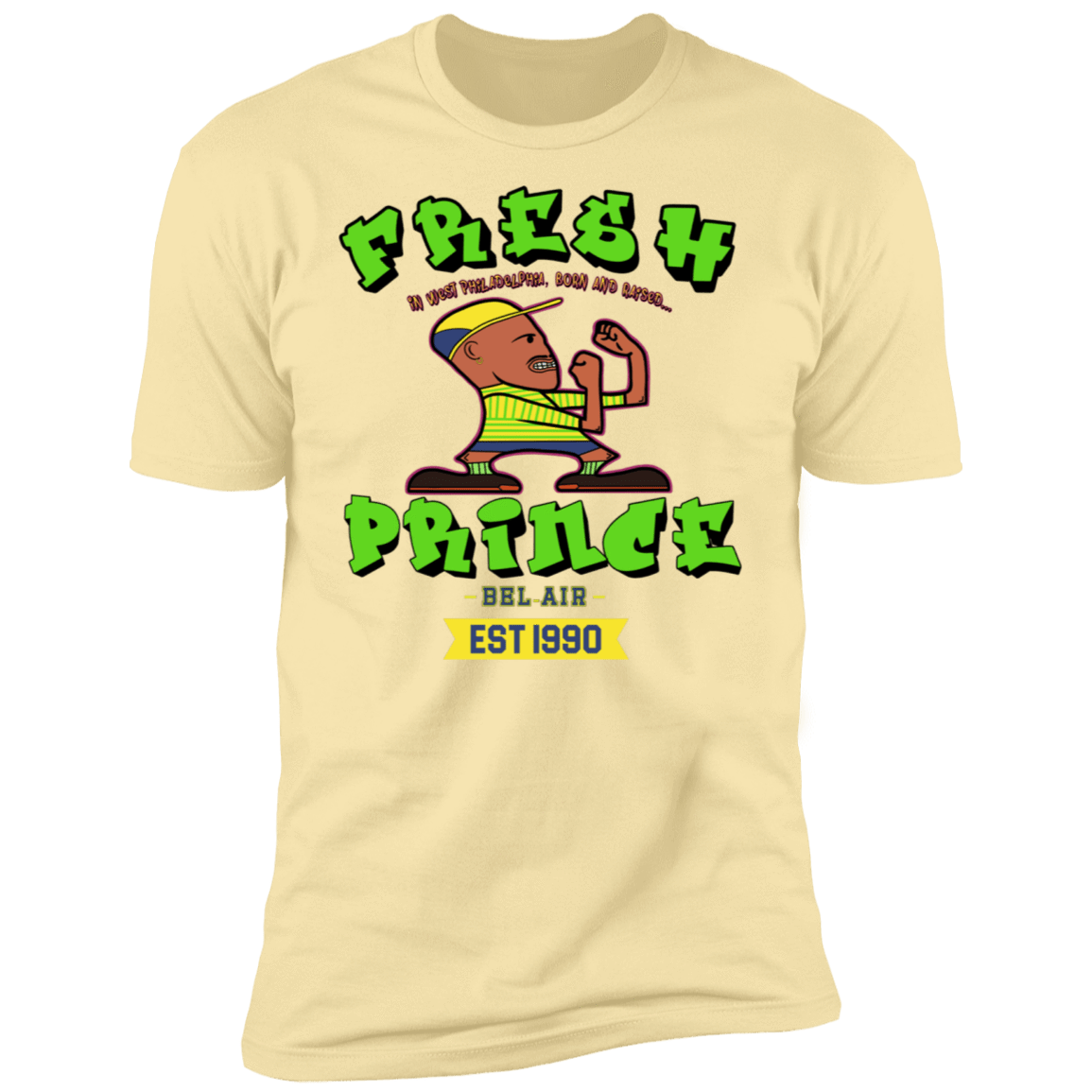 T-Shirts Banana Cream / S The Fightin Prince Men's Premium T-Shirt