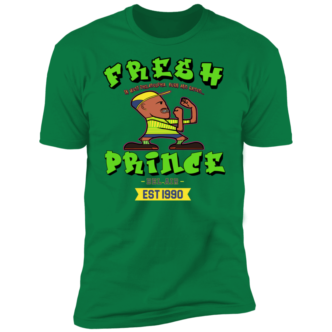 T-Shirts Kelly Green / S The Fightin Prince Men's Premium T-Shirt