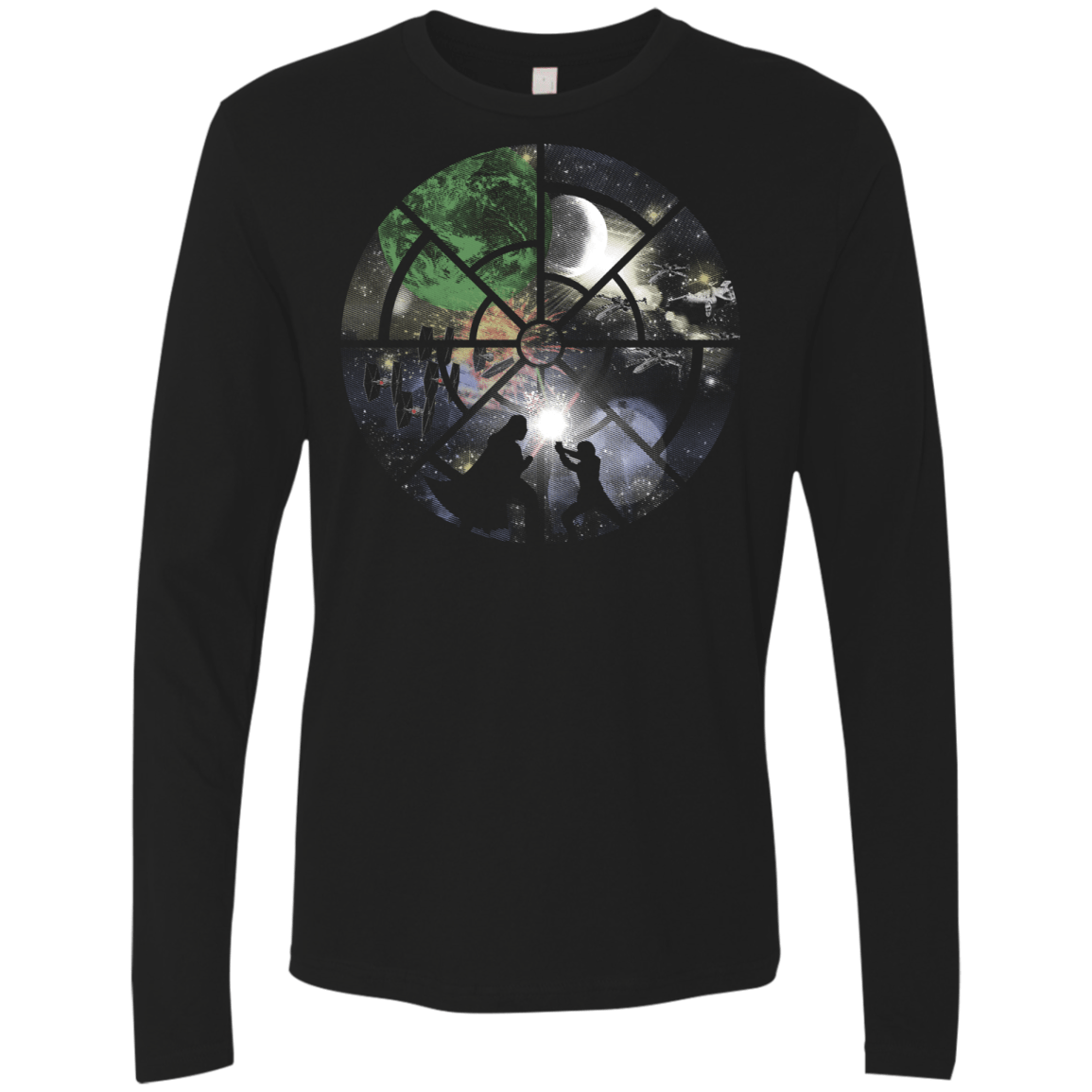 T-Shirts Black / Small The Final Battle Men's Premium Long Sleeve