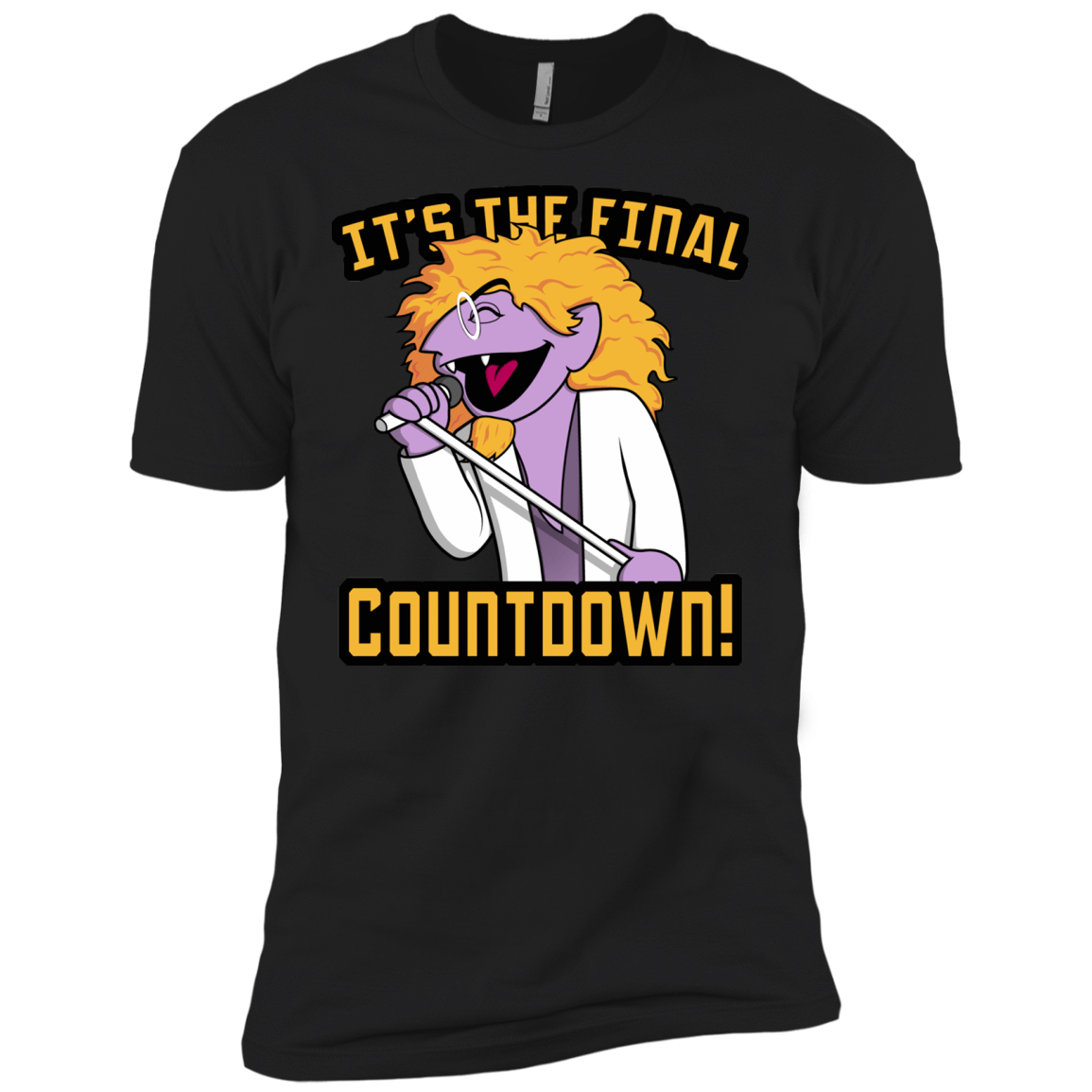 T-Shirts Black / X-Small The Final Countdown Men's Premium T-Shirt