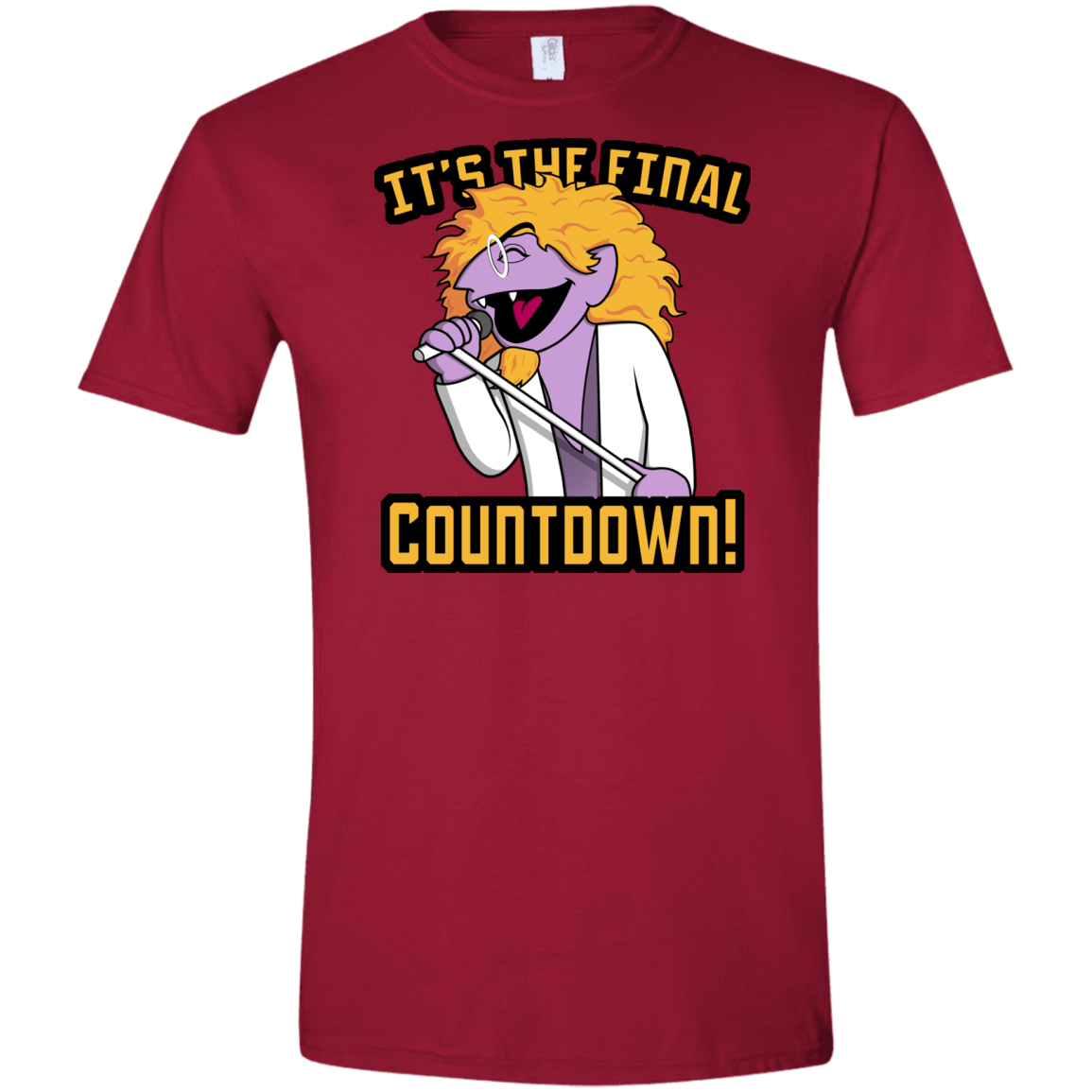 The Final Countdown Men's Semi-Fitted Softstyle