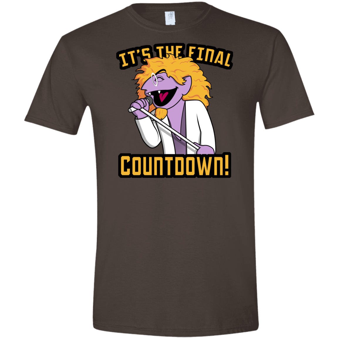 The Final Countdown Men's Semi-Fitted Softstyle