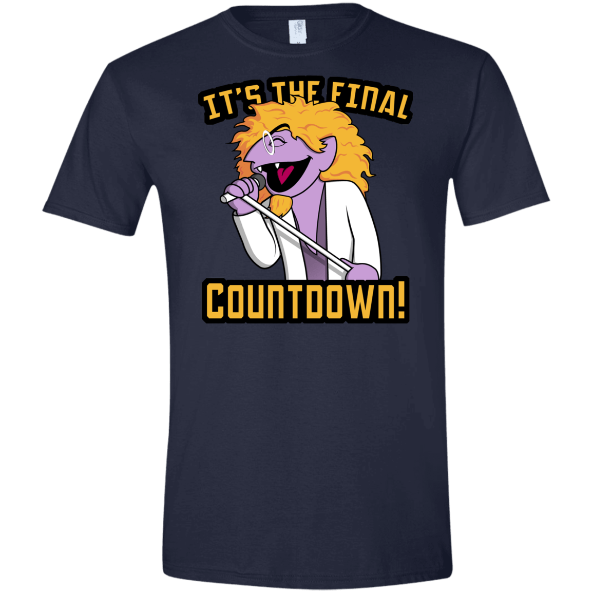 The Final Countdown Men's Semi-Fitted Softstyle