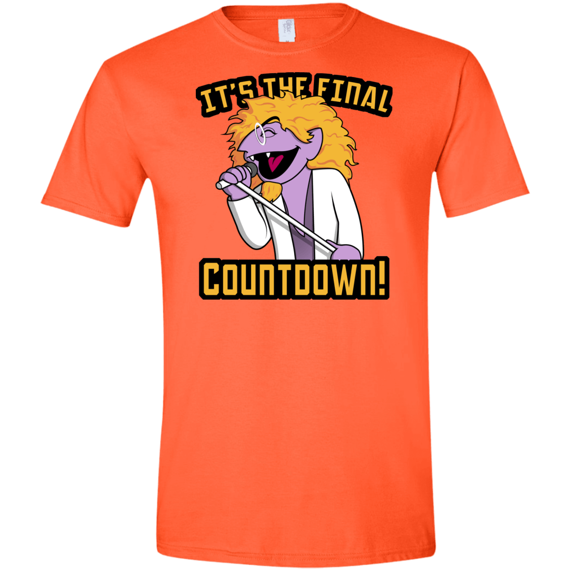 The Final Countdown Men's Semi-Fitted Softstyle