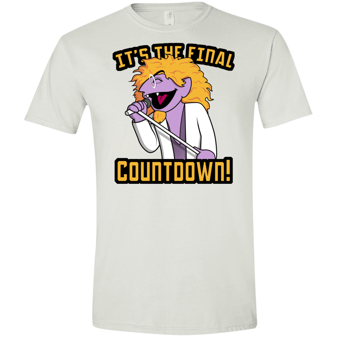 The Final Countdown Men's Semi-Fitted Softstyle