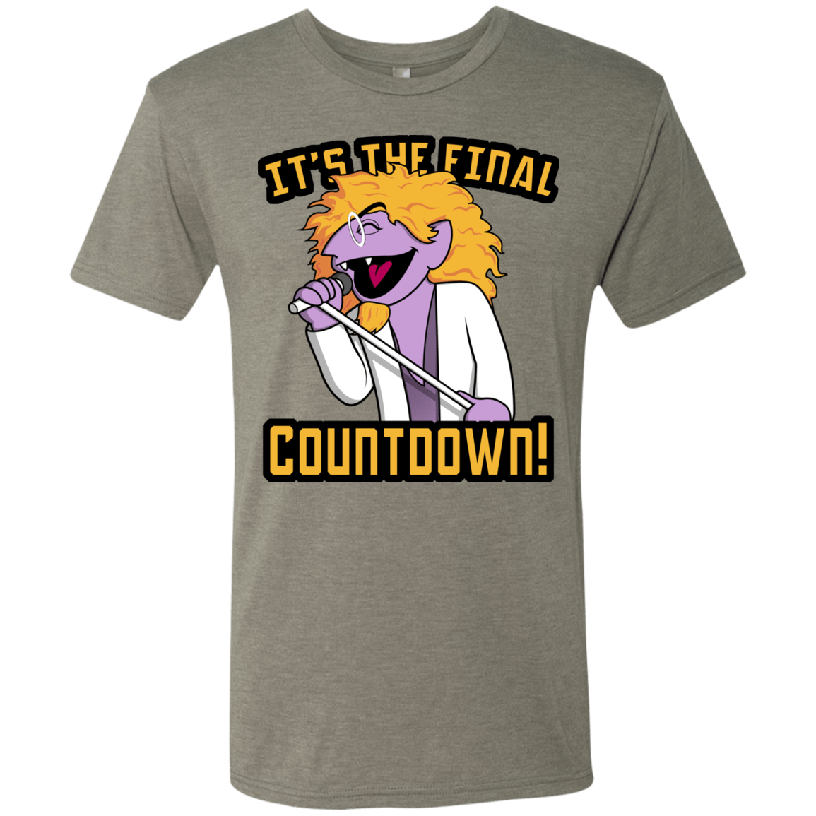 T-Shirts Venetian Grey / S The Final Countdown Men's Triblend T-Shirt