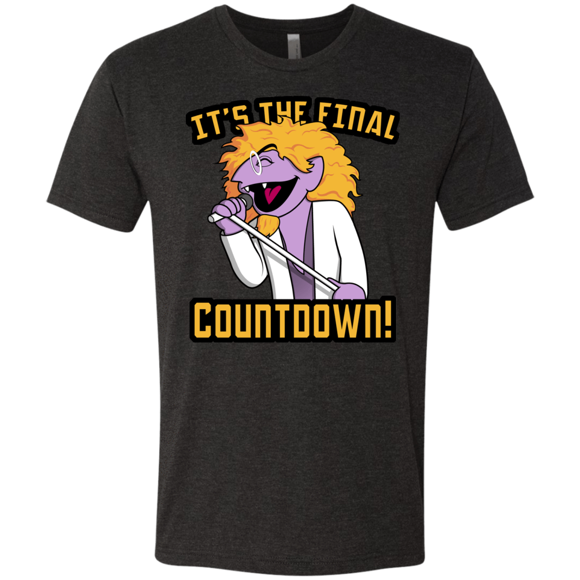 T-Shirts Vintage Black / S The Final Countdown Men's Triblend T-Shirt