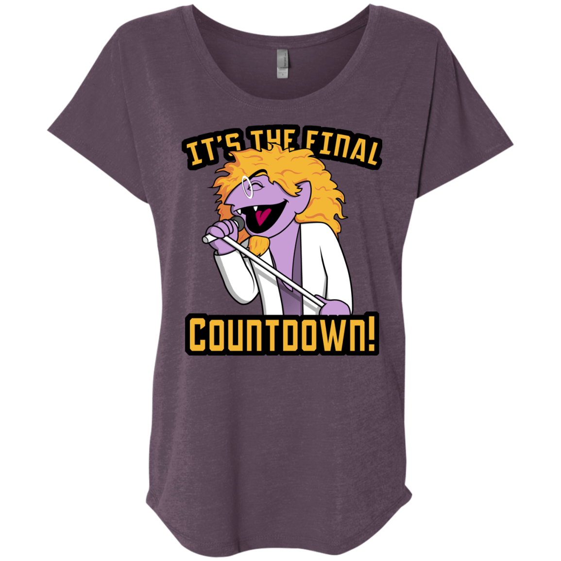 The Final Countdown Triblend Dolman Sleeve