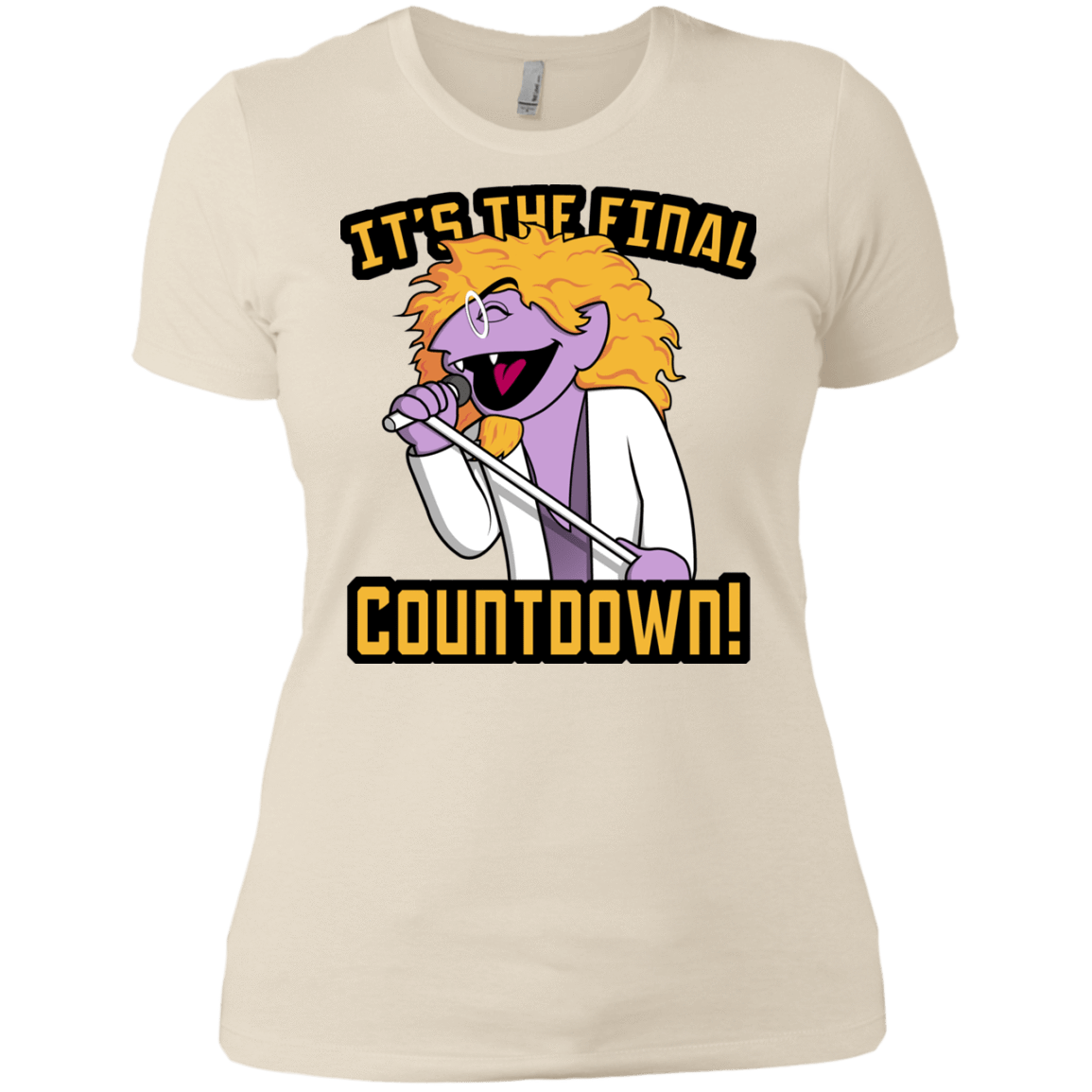 T-Shirts Ivory/ / X-Small The Final Countdown Women's Premium T-Shirt