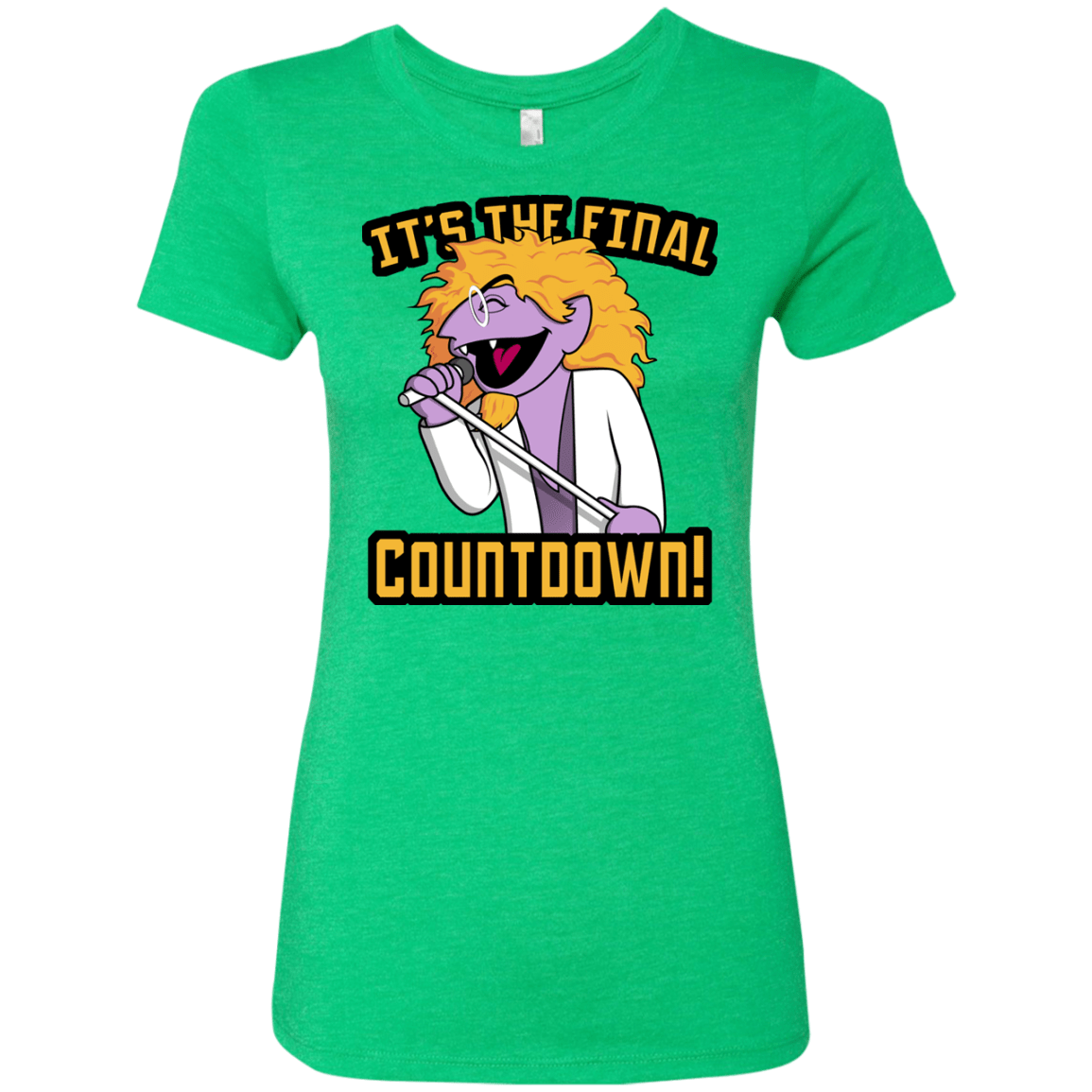 T-Shirts Envy / S The Final Countdown Women's Triblend T-Shirt