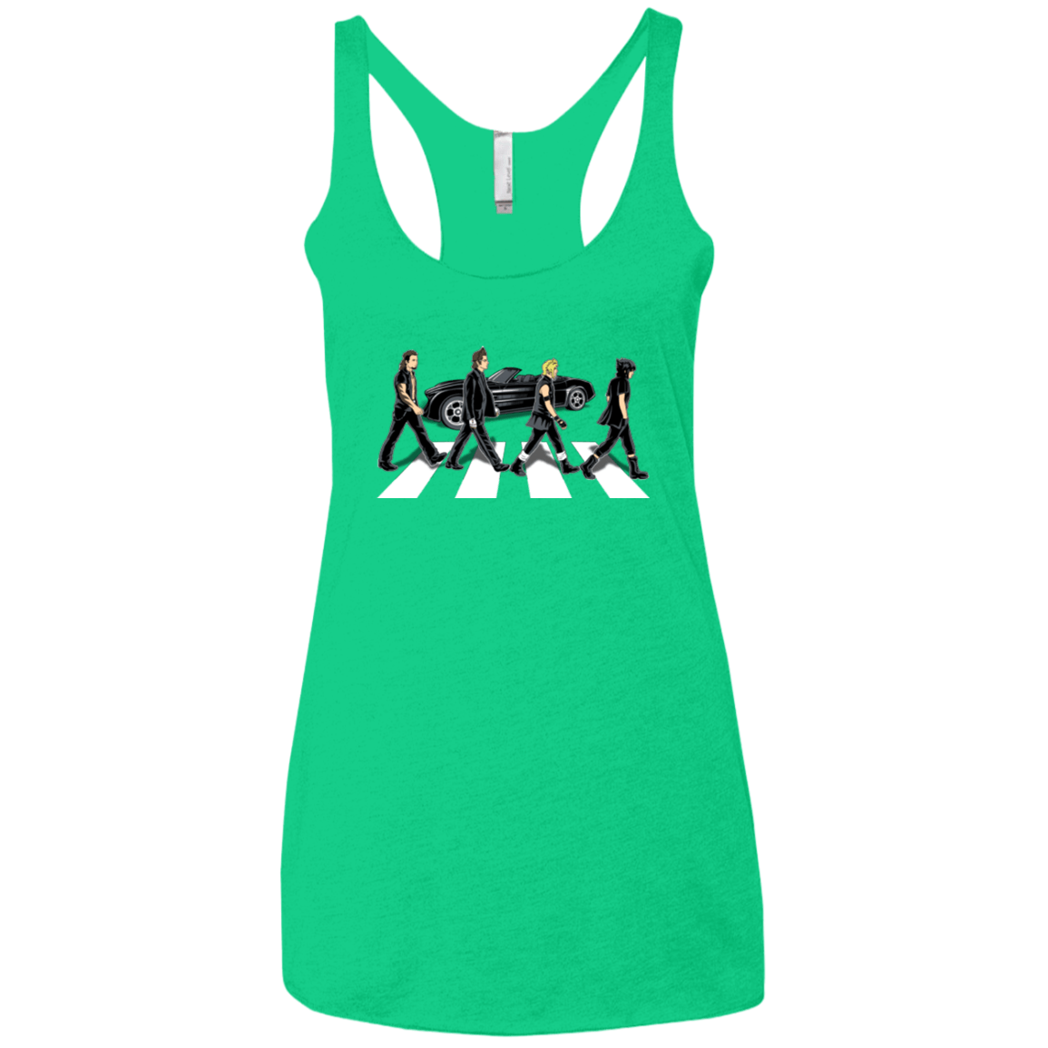 T-Shirts Envy / X-Small The Finals Women's Triblend Racerback Tank