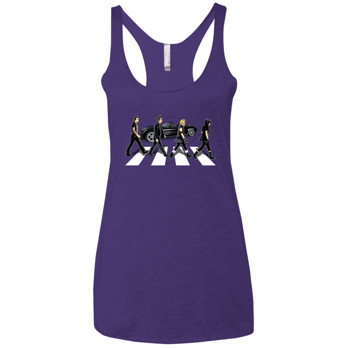 T-Shirts Purple / X-Small The Finals Women's Triblend Racerback Tank
