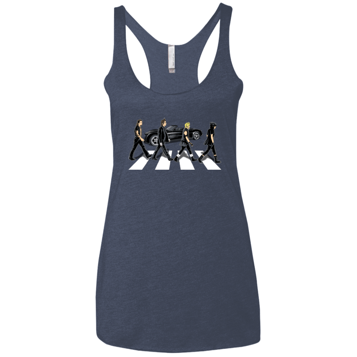 T-Shirts Vintage Navy / X-Small The Finals Women's Triblend Racerback Tank