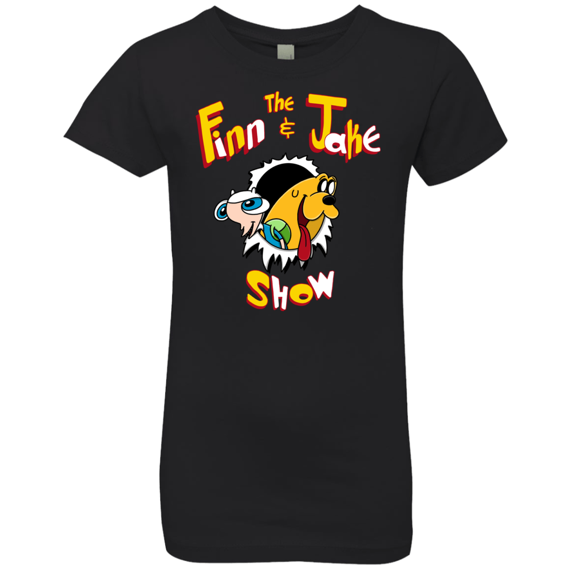 The Finn and Jake Show Girls Premium T-Shirt