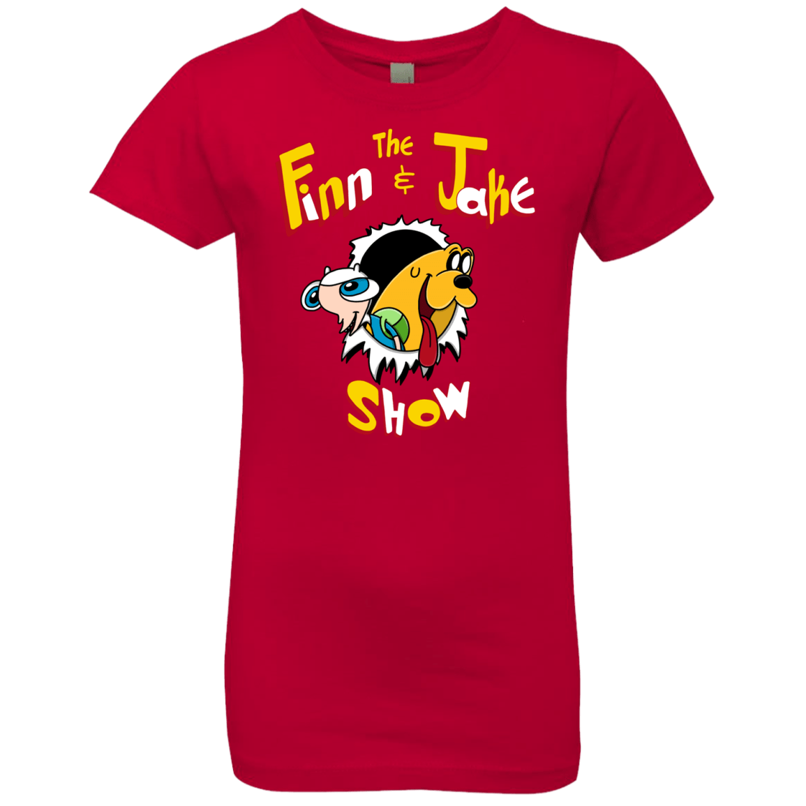 The Finn and Jake Show Girls Premium T-Shirt