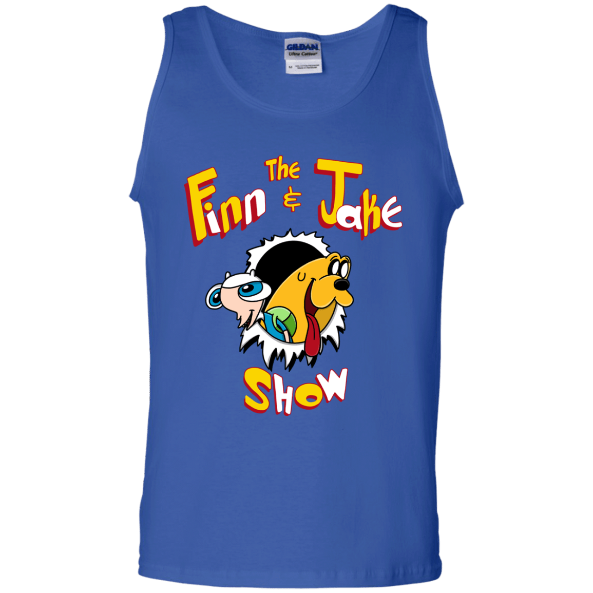T-Shirts Royal / S The Finn and Jake Show Men's Tank Top