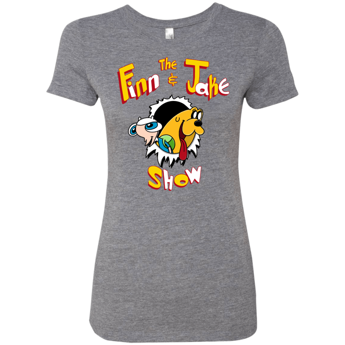 The Finn and Jake Show Women's Triblend T-Shirt