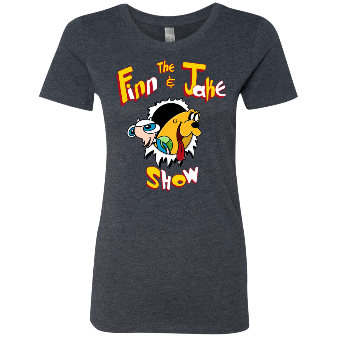 The Finn and Jake Show Women's Triblend T-Shirt