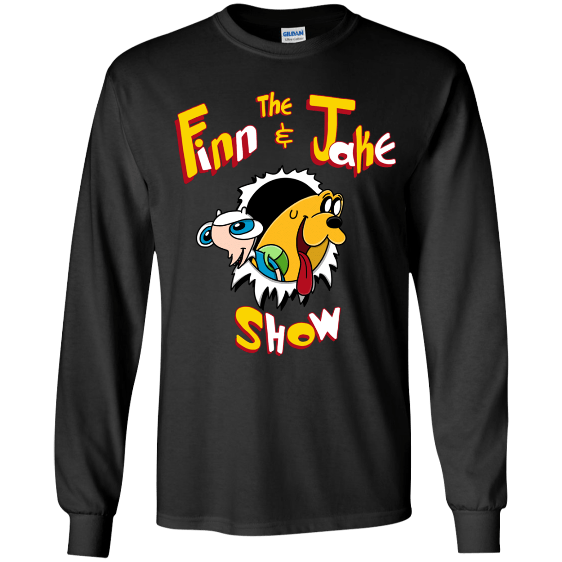 The Finn and Jake Show Youth Long Sleeve T-Shirt