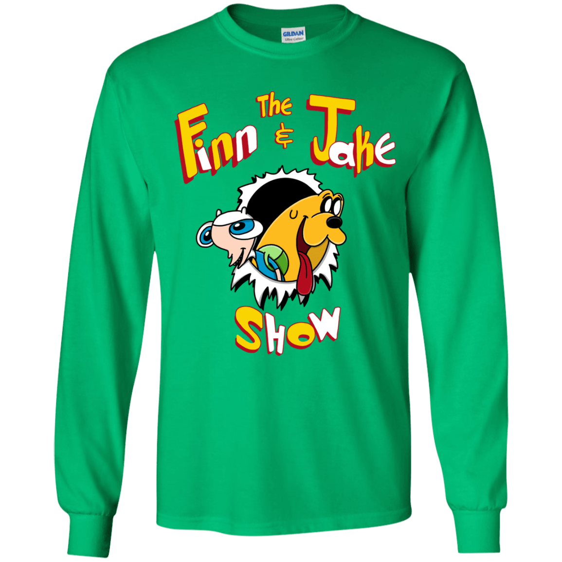 The Finn and Jake Show Youth Long Sleeve T-Shirt