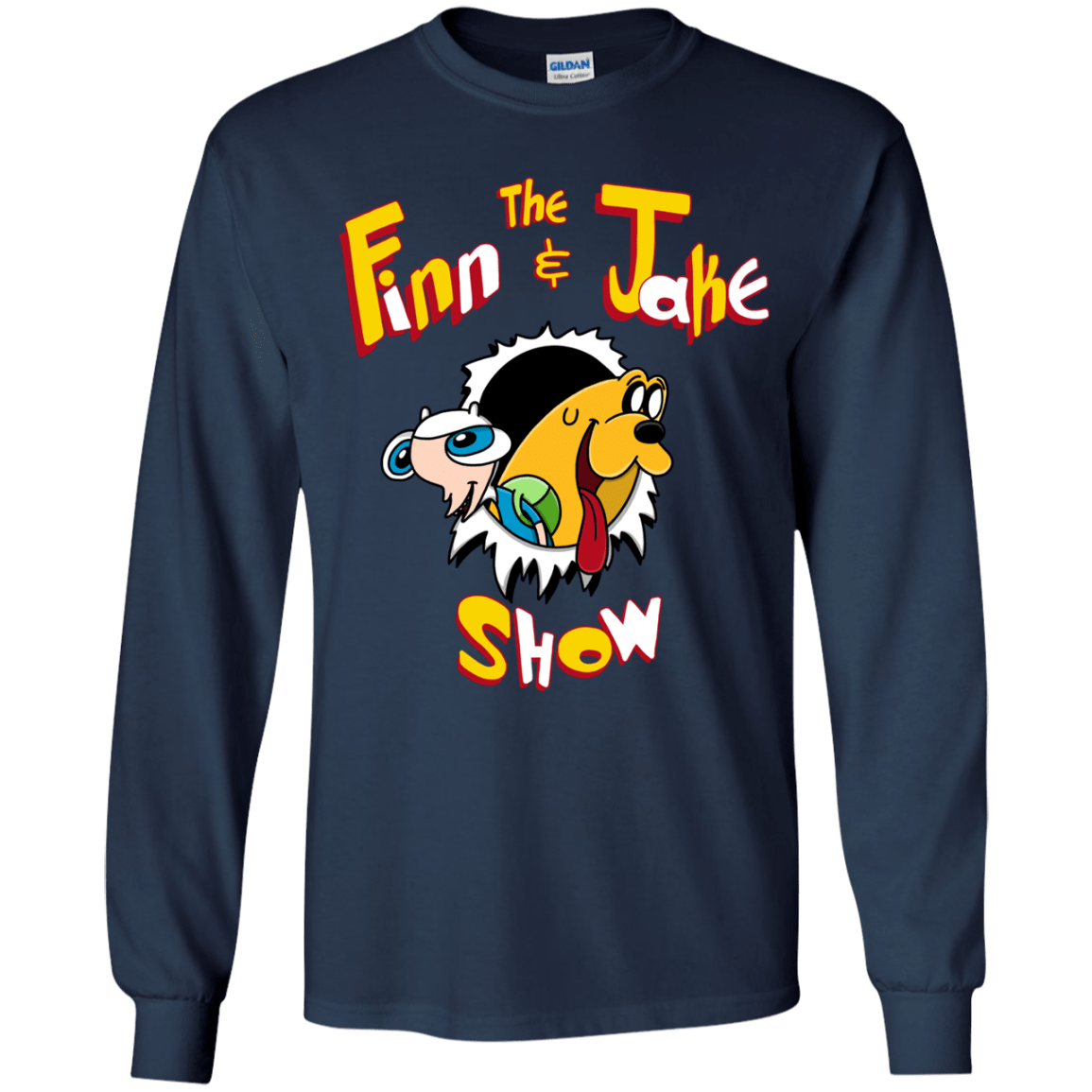 The Finn and Jake Show Youth Long Sleeve T-Shirt