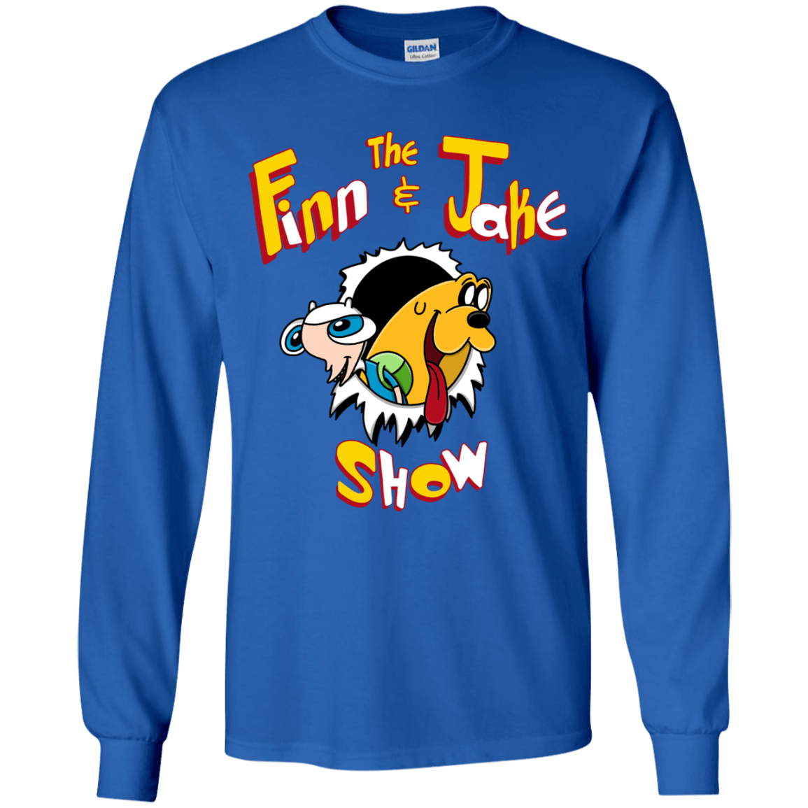 The Finn and Jake Show Youth Long Sleeve T-Shirt