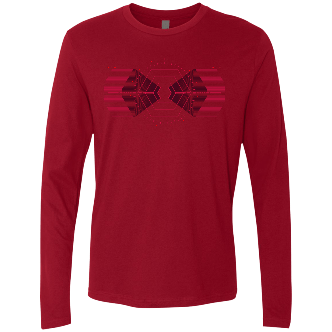 T-Shirts Cardinal / S The First Order Men's Premium Long Sleeve