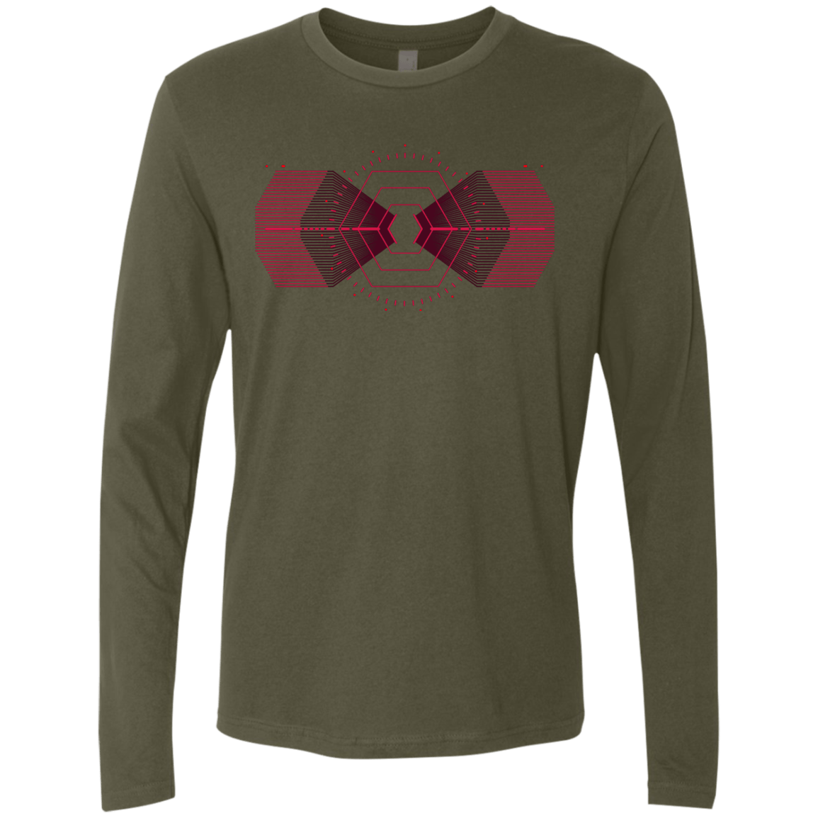 T-Shirts Military Green / S The First Order Men's Premium Long Sleeve