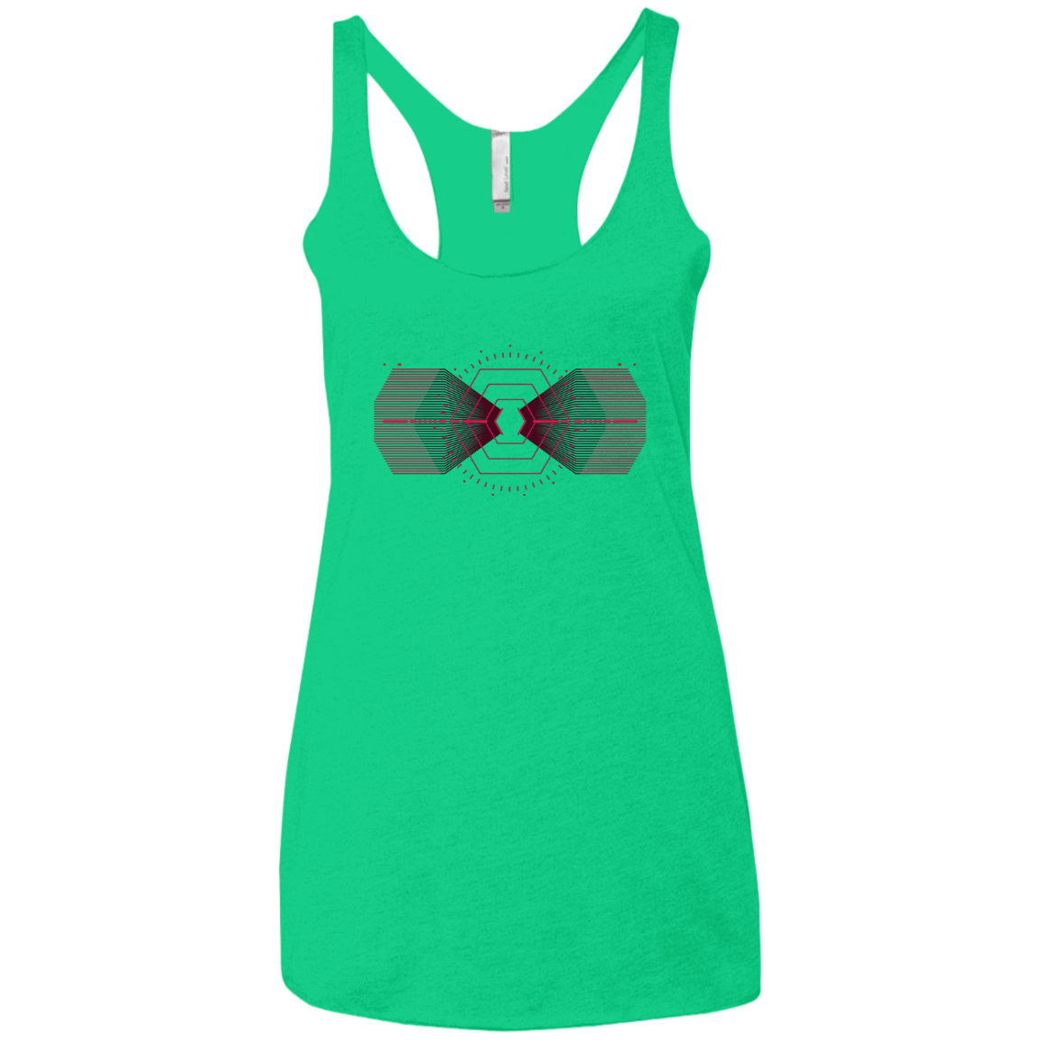 T-Shirts Envy / X-Small The First Order Women's Triblend Racerback Tank